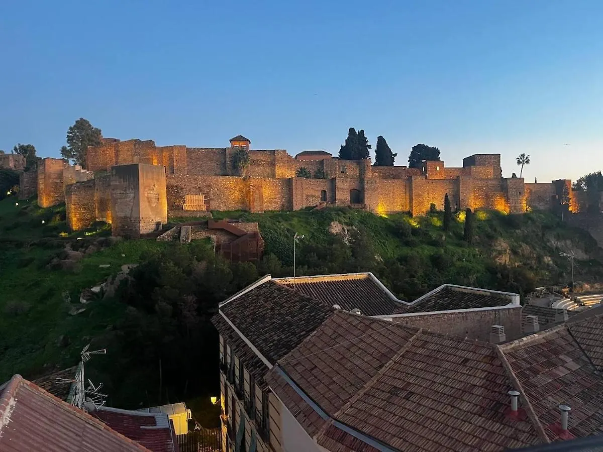 Apartment With Private Terrace, Kingsize Bed, Highspeed-Wifi & Ac Malaga 0*,